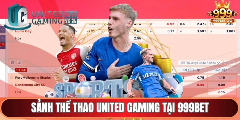 Sảnh thể thao United Gaming tại 999BET