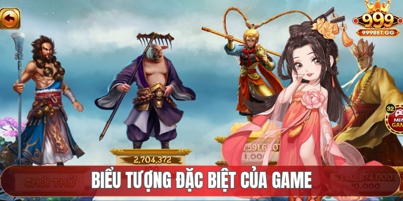 Nổ Hũ Tây Du Ký Trúng Thưởng Đậm Ngay Vòng Xoay Đầu Tiên Biểu tượng đặc biệt của game